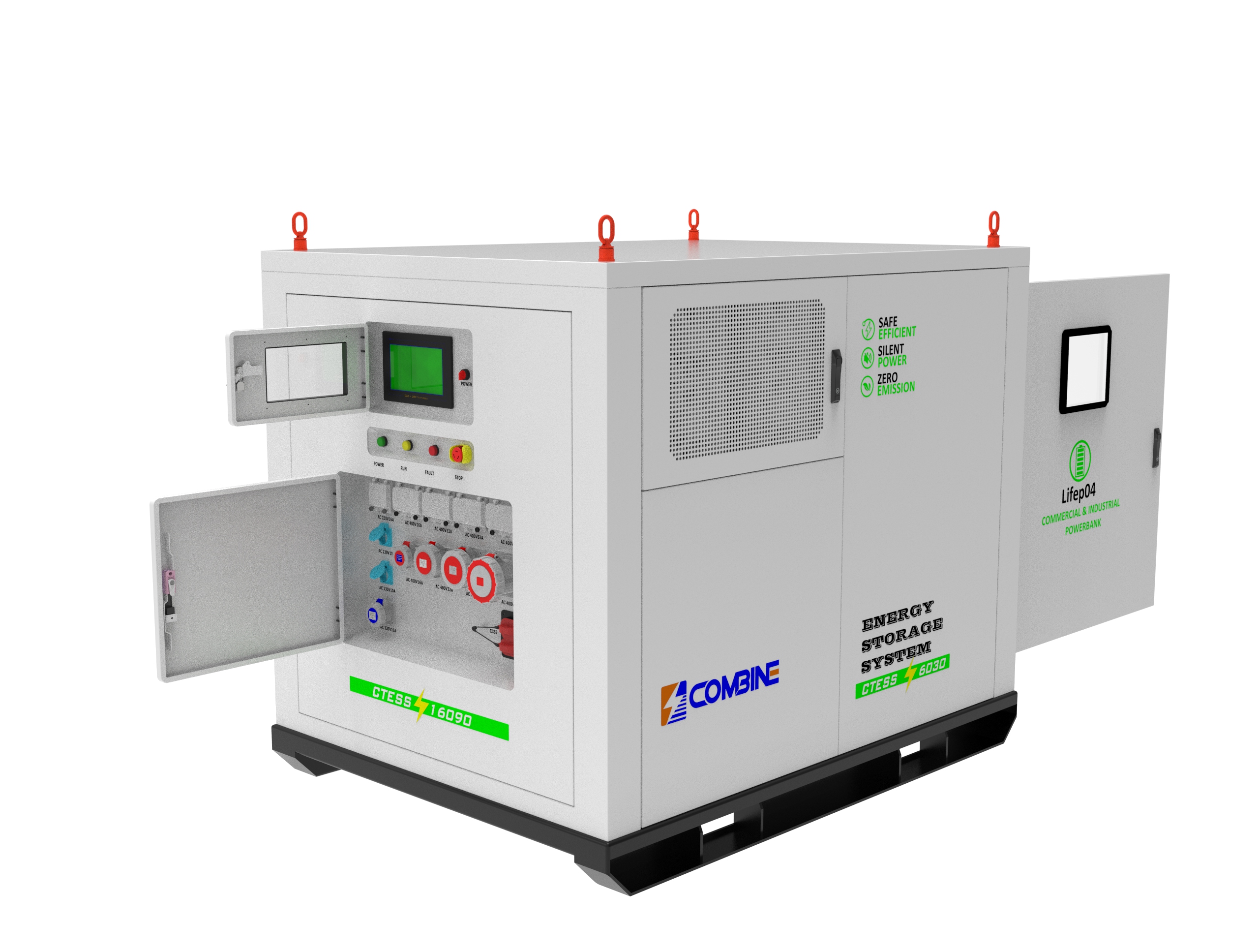 CTESS 4320 AU Standard Solar Power Mobile Energy Storage System factory