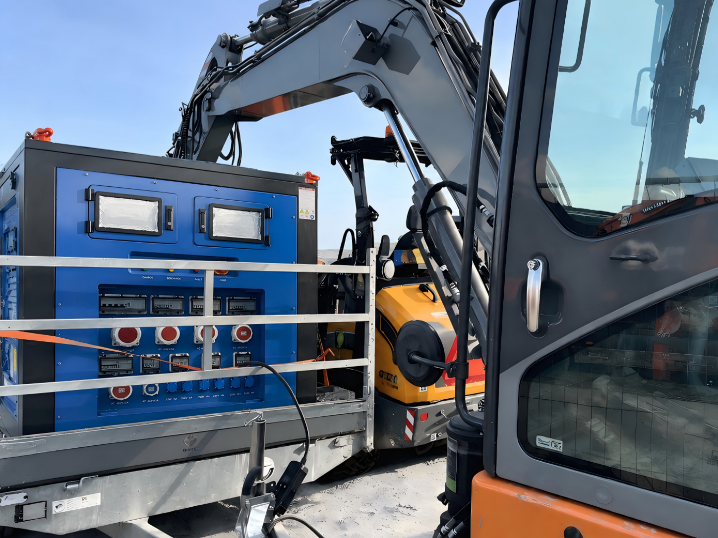 Electric Excavator & Mobile BESS : The Perfect Combination
