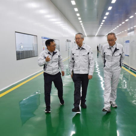 Japanese customers visited and inspected Auto-Sonic Power Control Co., Ltd.
