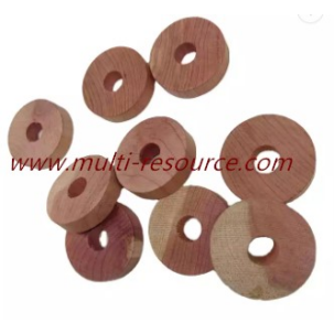 Cedar wood ring wood block wardrobe fragrant wood insect repellent mothproof can be customized packaging