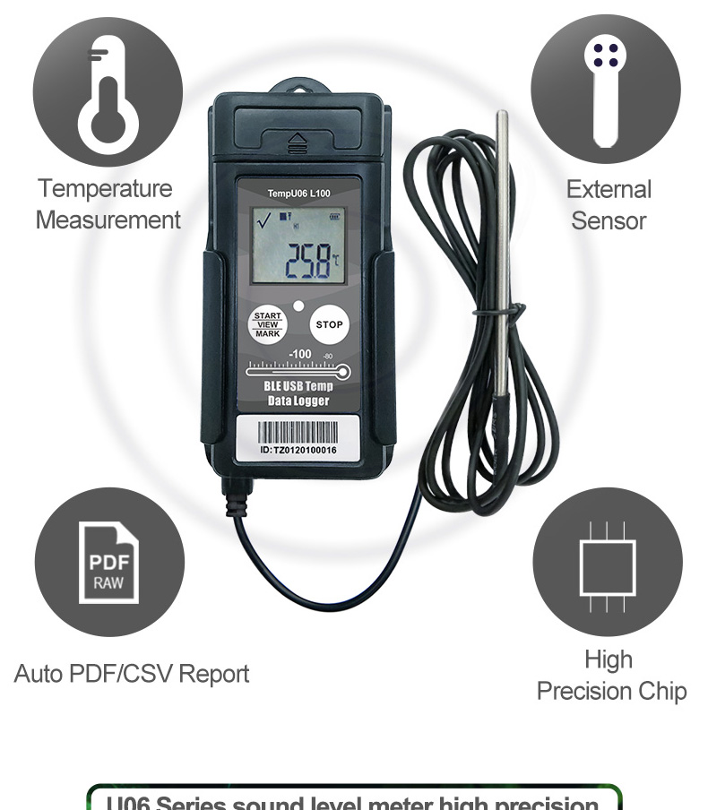 tempU06 L60 Bluetooth USB Temperature Data Logger details