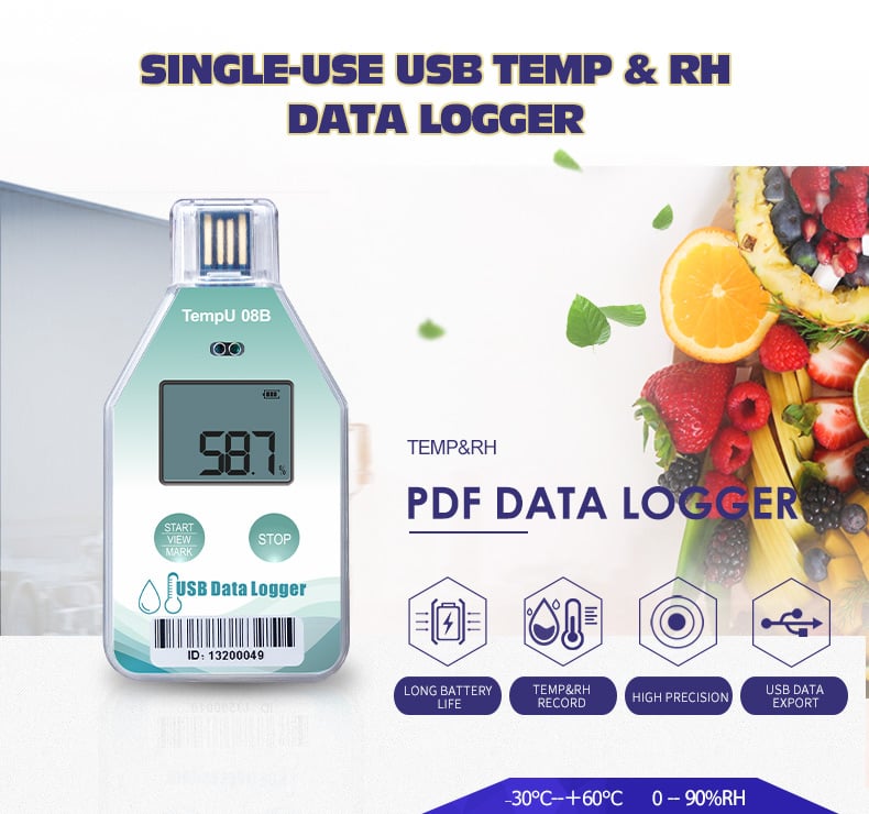TempU08B Single· USE USB Temp & RH Data Logger supplier