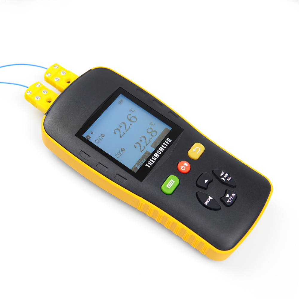Jumper Thermometer With k type thermocouple Probe Temperature Data Logger Temperature