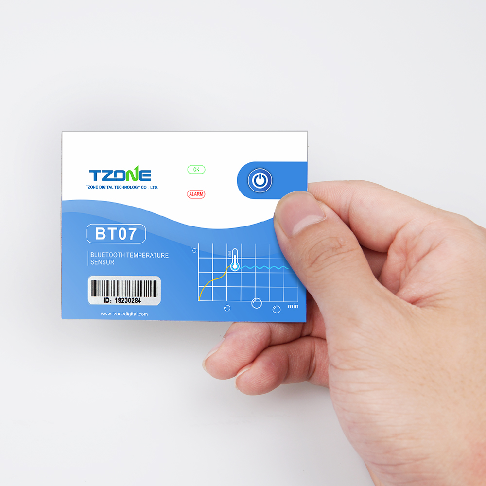 New Arrival Ultra-thin Bluetooth Logger Temperature Device For Cold Chain Transport Smart Data Logger