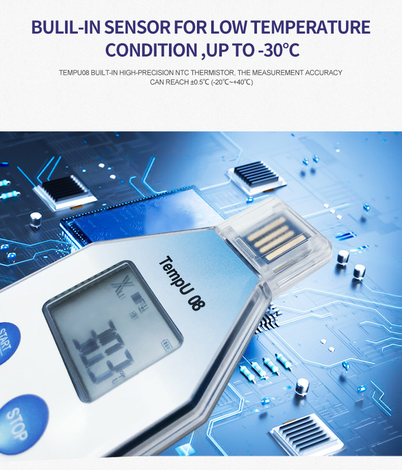 TempU08 Single·USE USB Temperature Data Logger supplier