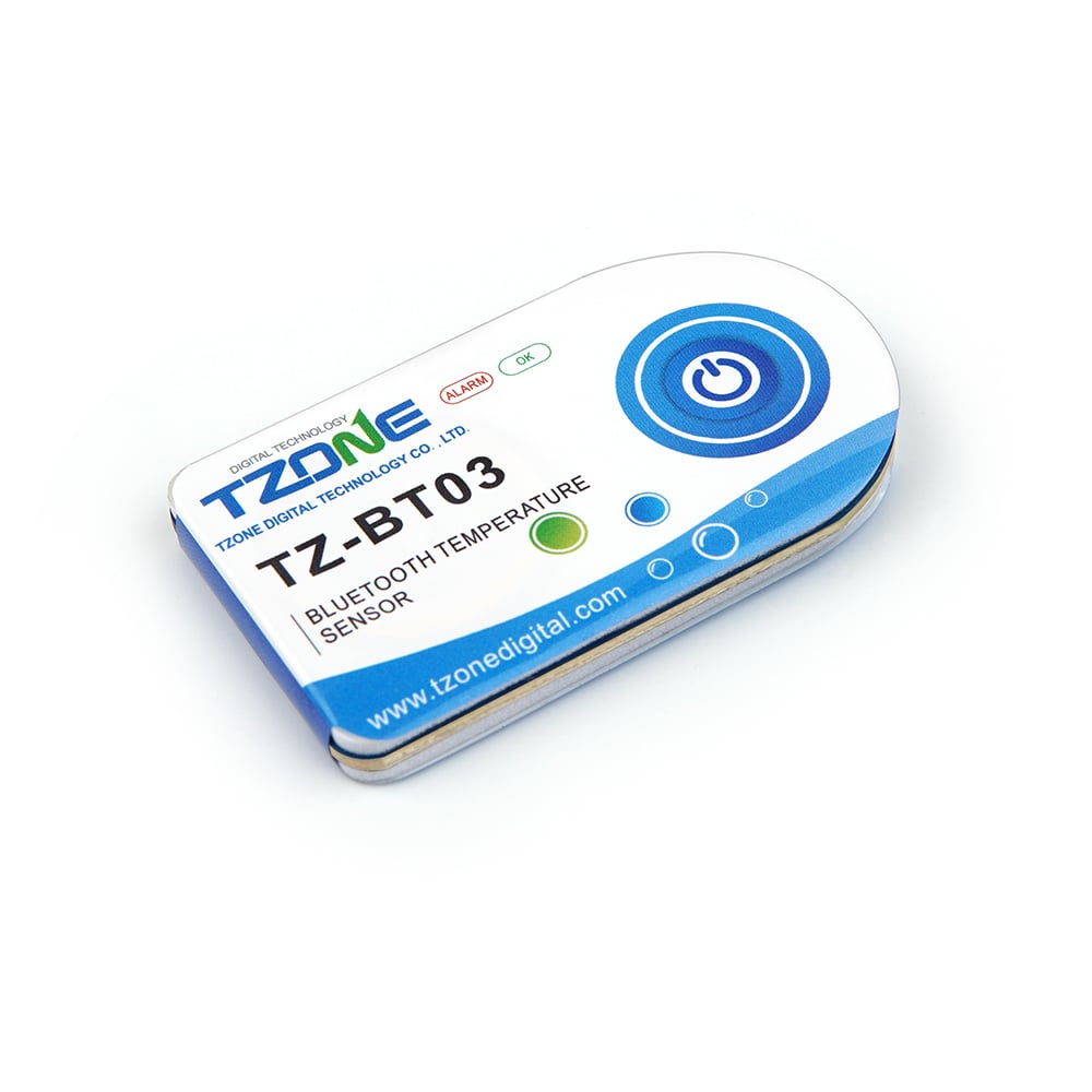 BT03 Single-use Temperature Recorder For Refrigerated Truck Wireless Bluetooth Temperature Data Logger