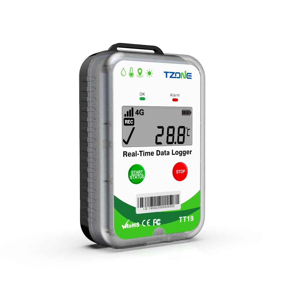 Tzone - TT19 Fleet Tracker GPS 4G | Temperature and Humidity