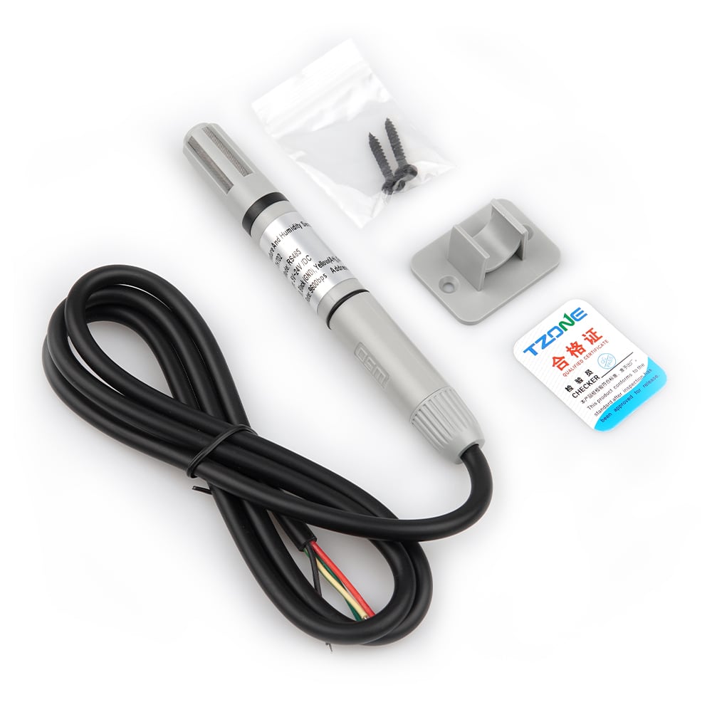 Rs485 Mini Meter Temperature and Humidity Transmitter for Warehouses Clean Room Temperature Sensor