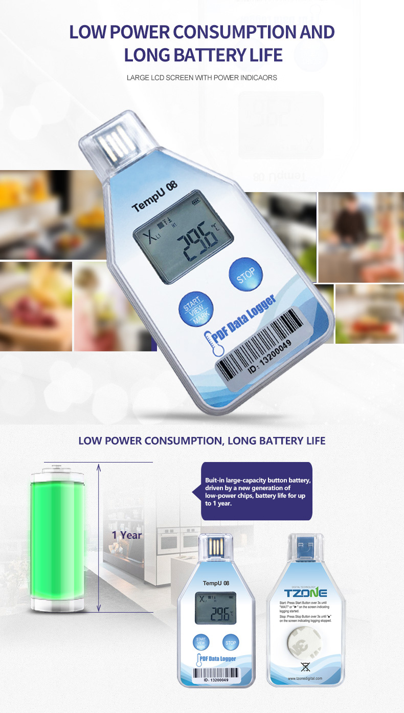 TempU08 Single·USE USB Temperature Data Logger supplier