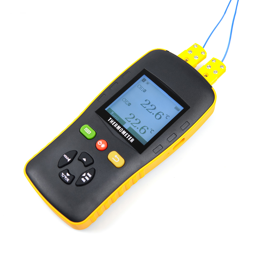 Jumper Thermometer With k type thermocouple Probe Temperature Data Logger Temperature