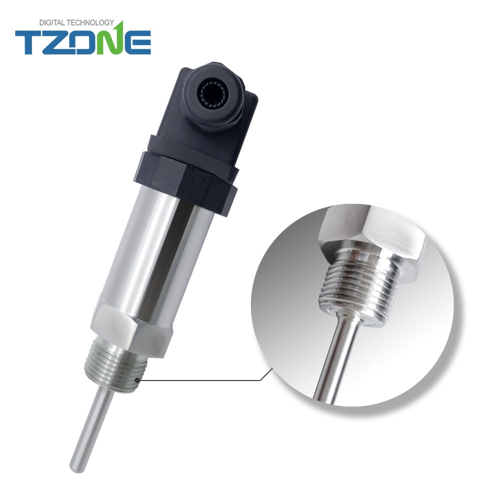 PTT04 Integrated Temperature Transmitter PT100 Sensor RS485 4-20 mA 0-10V Optional Output Modbus RTU Temperature Sensor for Industrial