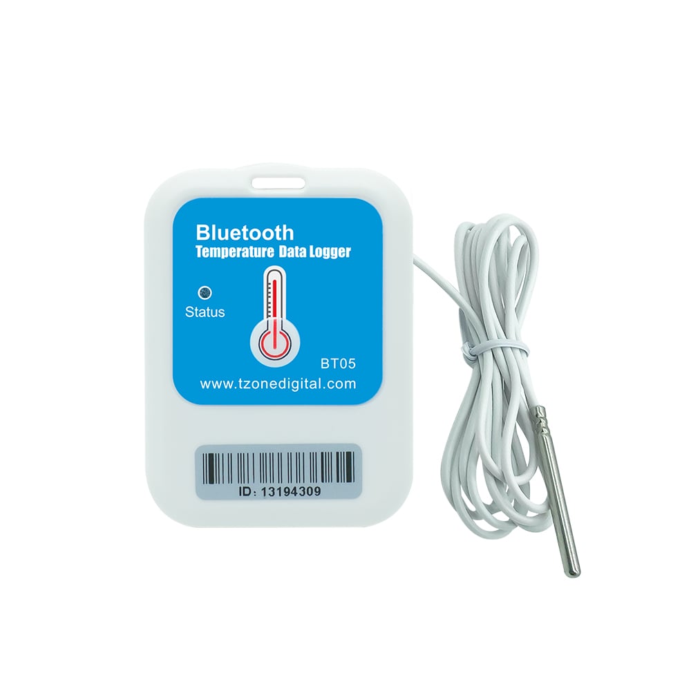 Bluetooth Wireless Temperature Monitor For Cold Chain Transport Sensor Temperature Data Logger
