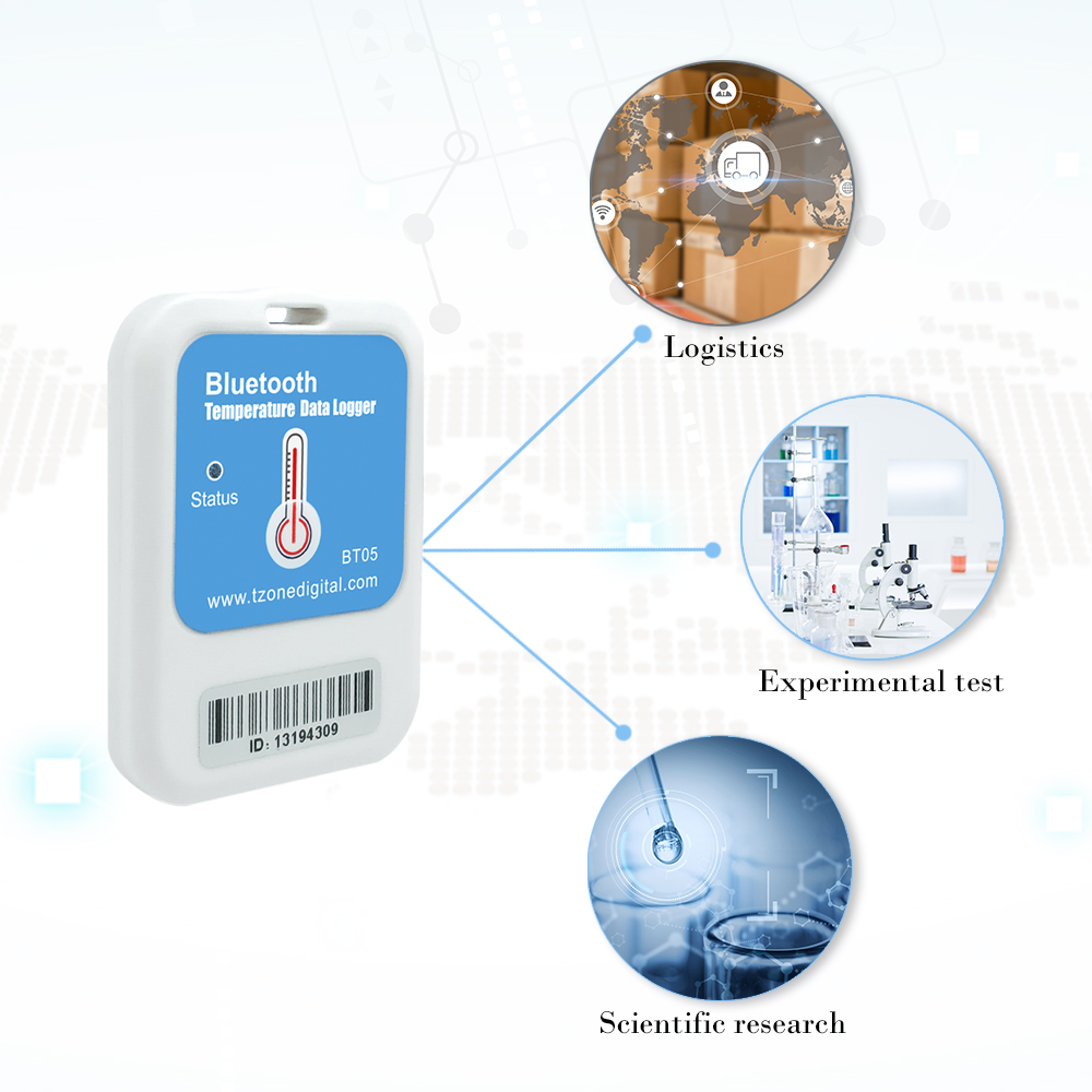 Tzone - High Accuracy WiFi Bluetooth Data Logger | Temperature Device