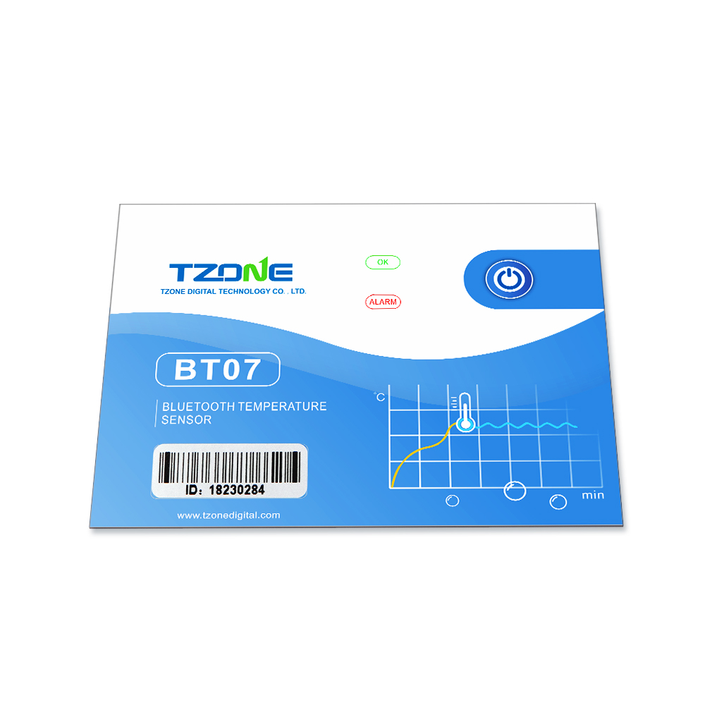 New Arrival Ultra-thin Bluetooth Logger Temperature Device For Cold Chain Transport Smart Data Logger