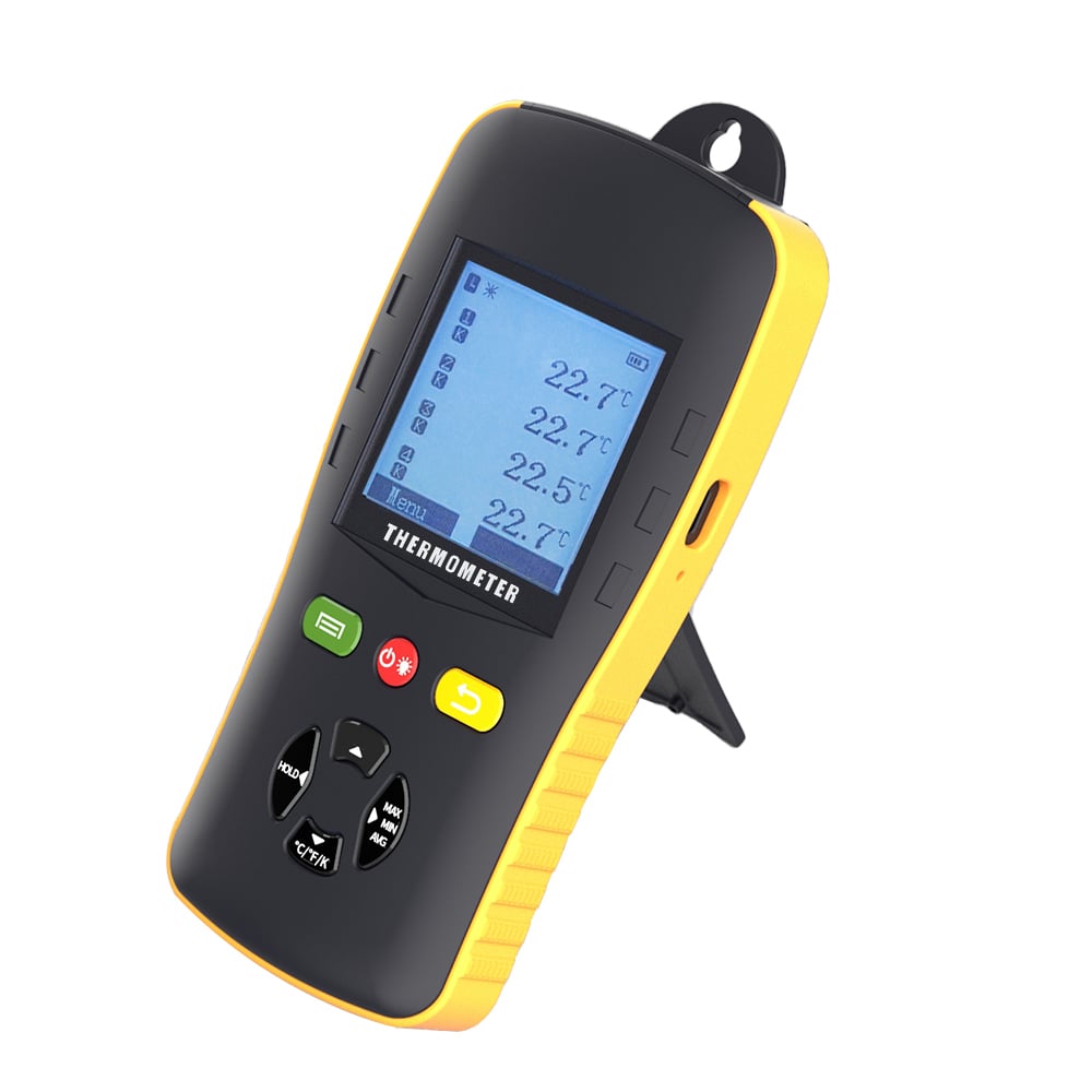Jumper Thermometer With k type thermocouple Probe Temperature Data Logger Temperature