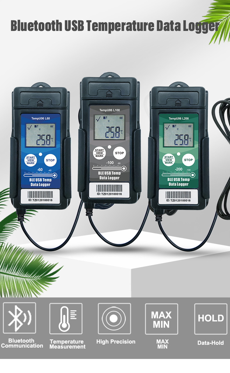 tempU06 L100 Bluetooth USB Temperature Data Logger details
