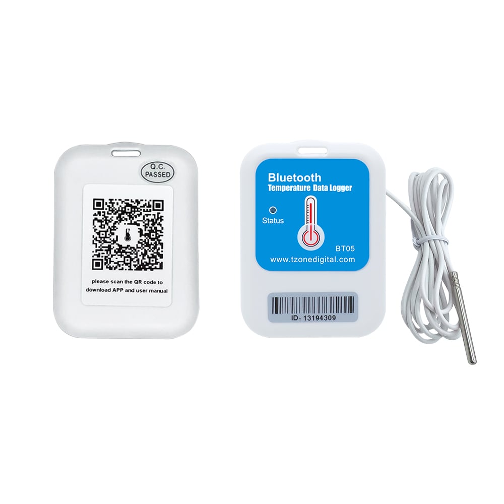 Bluetooth Wireless Temperature Monitor For Cold Chain Transport Sensor Temperature Data Logger