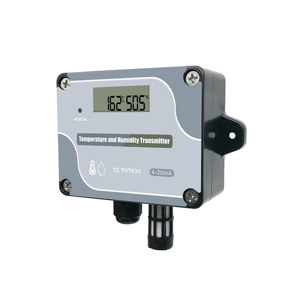 Warehouse Monitor Temperature And Humidity Transmitter RS485 Greenhouse Temperature And Humidity Sensor