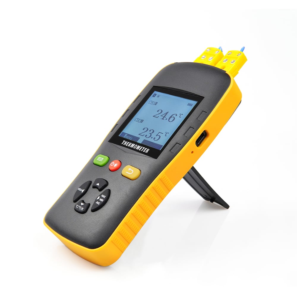 Jumper Thermometer With k type thermocouple Probe Temperature Data Logger Temperature