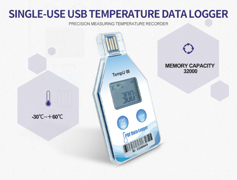 TempU08 Single·USE USB Temperature Data Logger supplier
