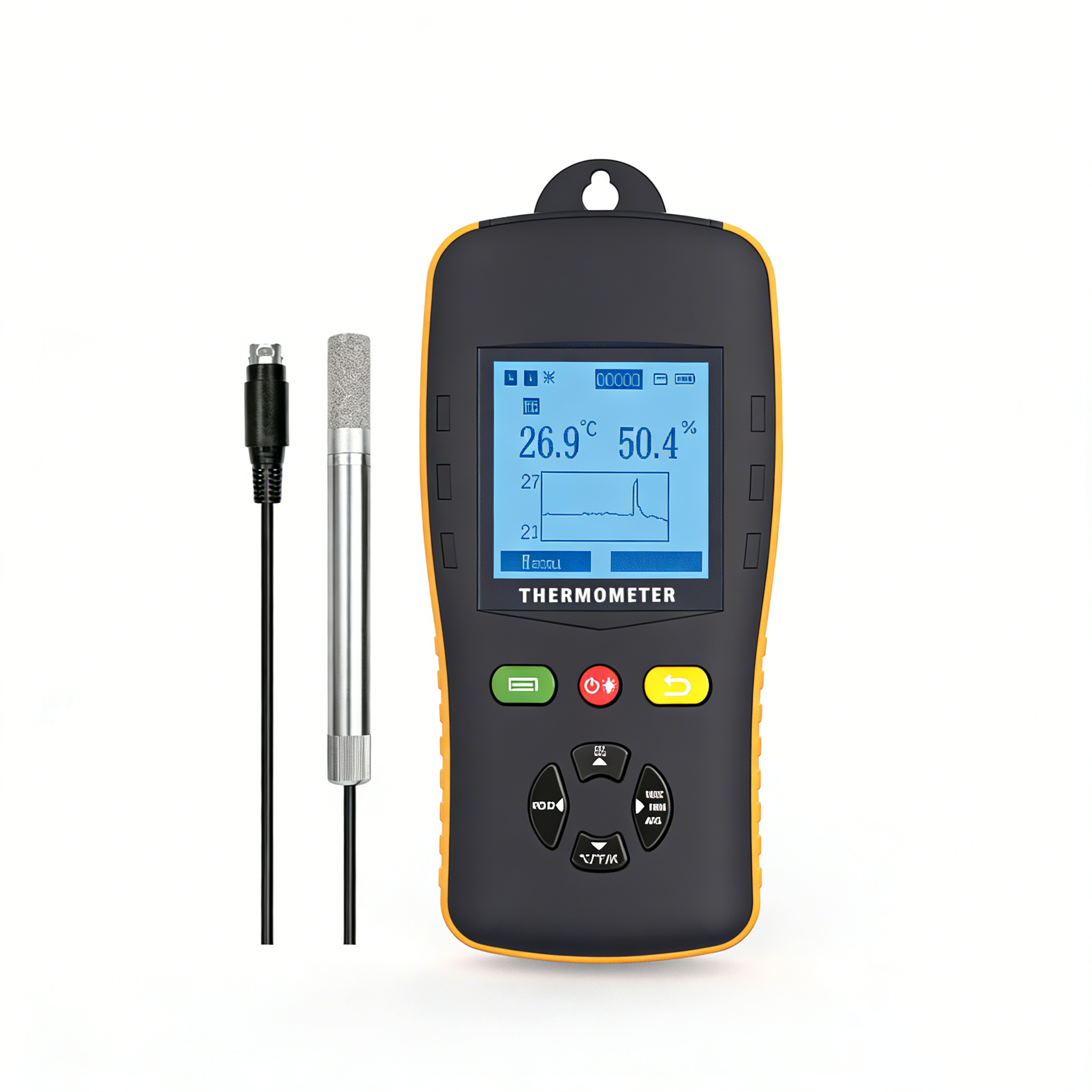 HTD701 Industrial Thermo-hygrometer Dew Point Meter Digital Handheld Thermometer Hygrometer