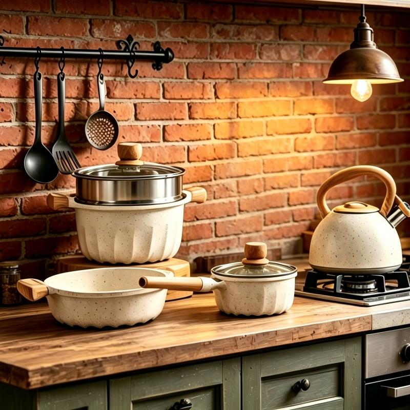 Conjunto de Utensílios de Cozinha Antiaderente Francês MGC de 11 Peças | Perfeito para Cozinhas Globais de Assinatura