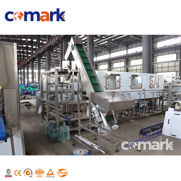 2000BPH Complete 5 Gallon Drinking Water Production Line 