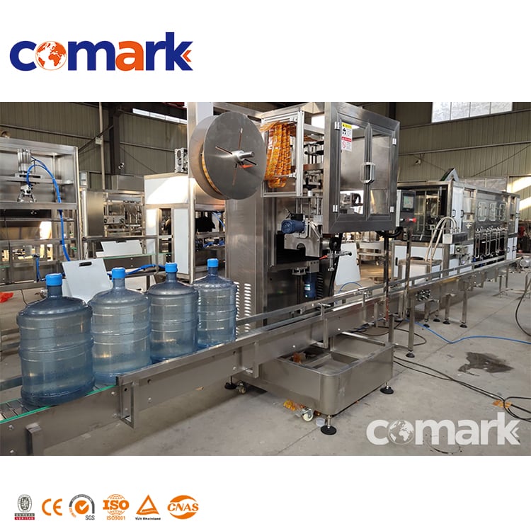 Water Plant Full Automatic 150BPH 5 Gallon Filling Machine