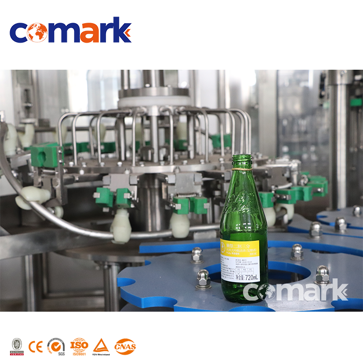 2000BPH Automatic Glass Bottle Beverage Filling Line