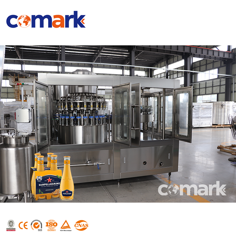 8000BPH Glass Bottle Beverage Filling Production Plant