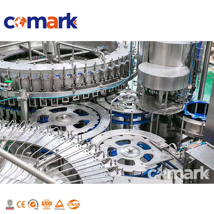 4000BPH Full Auto Carbonated Water Beverage Drink Filling Bottle Production Line