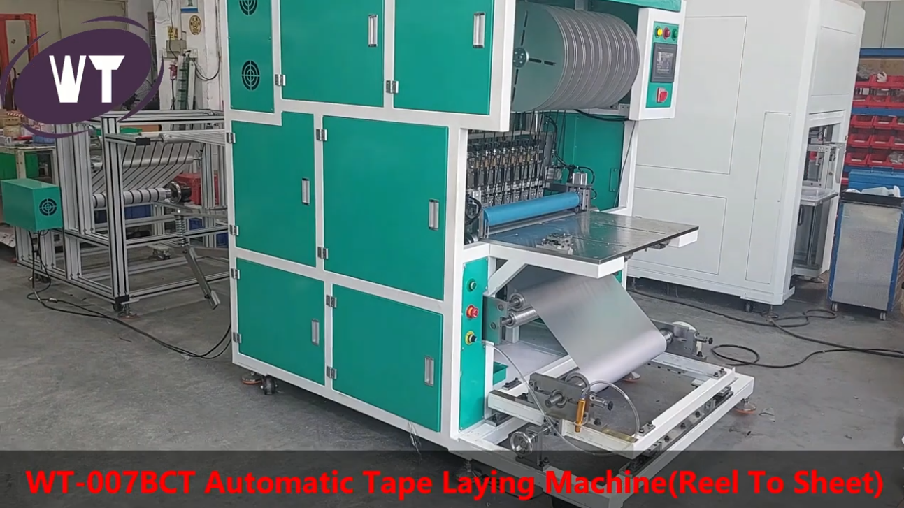 Magnetic Tape Laying Machine For Paper, PVC,Film