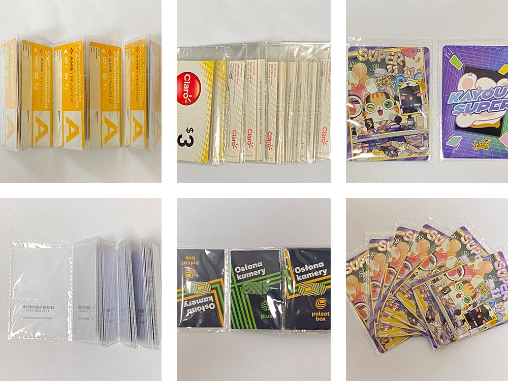 card packaging machines