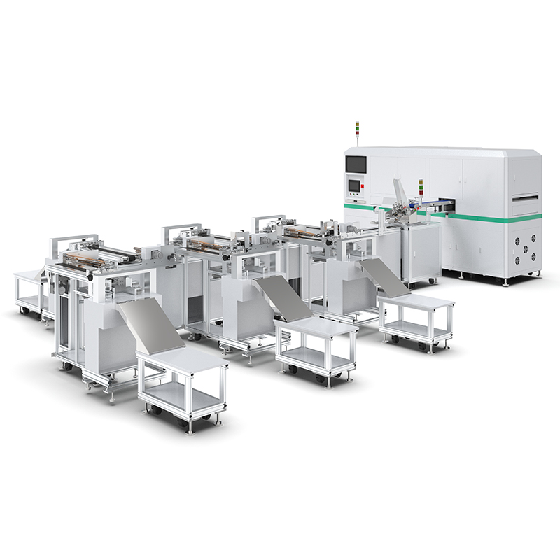Accurate control of a fully automatic sorting and punching machine in the production of anime cards