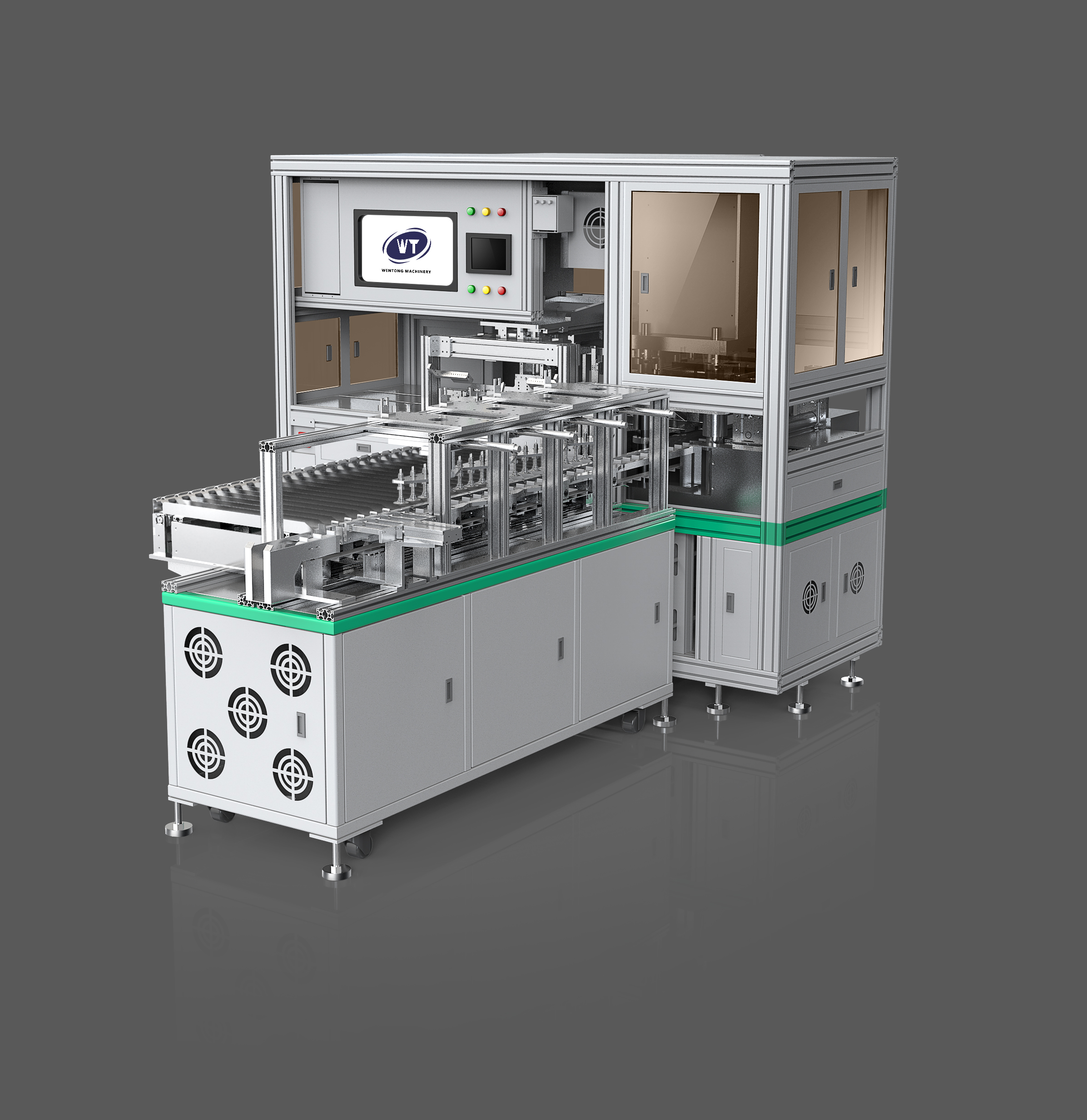 IC card die cutting machine