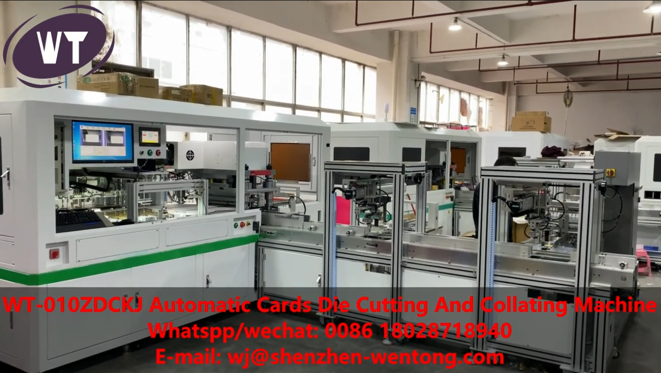Playing Cards Cutting And Collating With Packing Inline