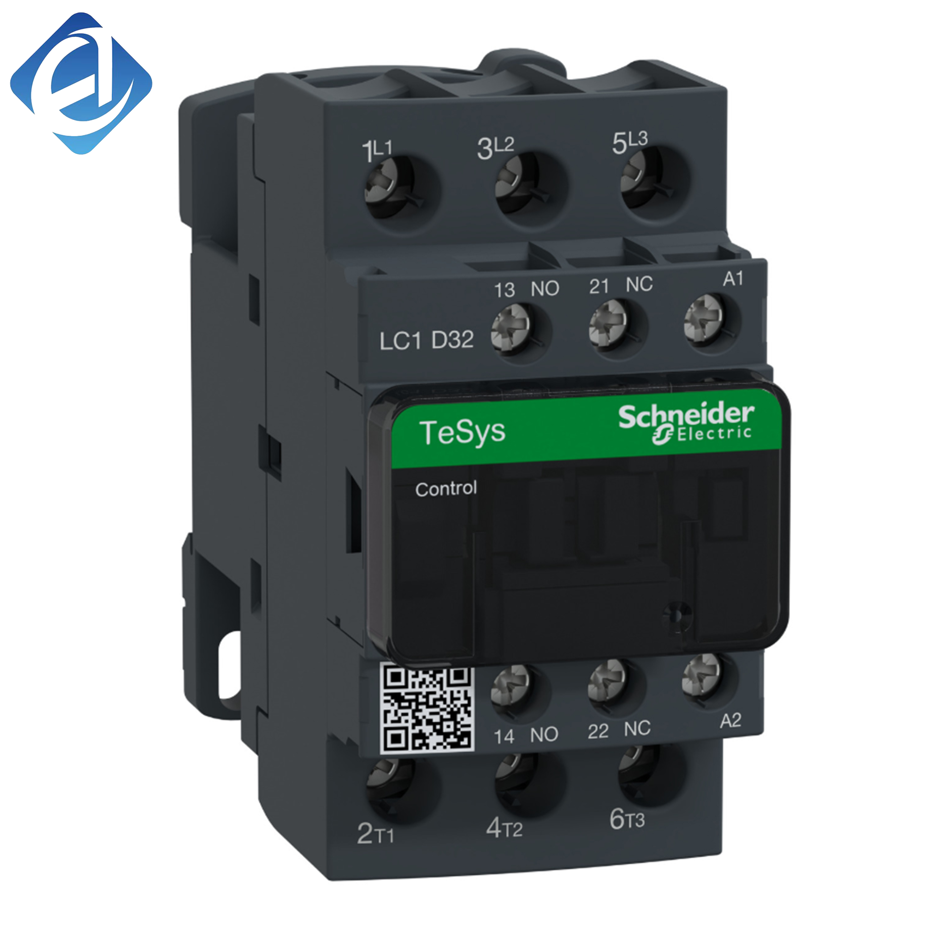 New Original LC1D32M7C AC contactor. AC220V coil, stable motor switching control, durable frequent operation, suitable for electrical circuit control, motor start-stop and industrial automation equipment power switch control.