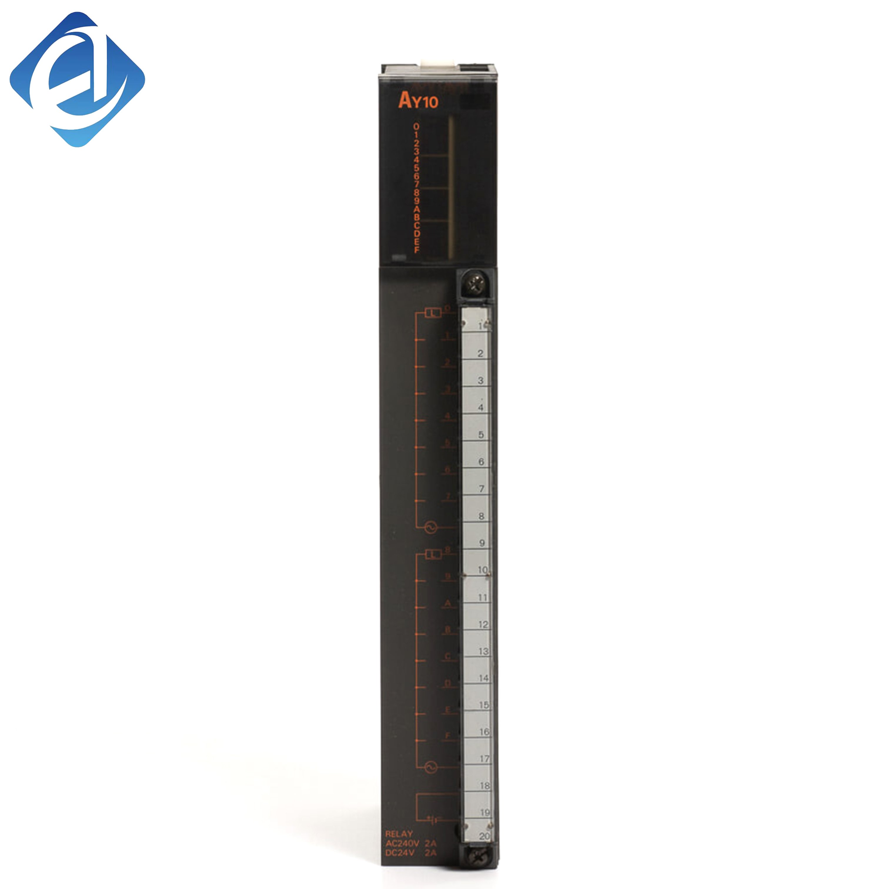 New Original AY10 analog output module. It outputs stable analog signals to regulate field devices, widely used in industrial PLC automation and process control systems.