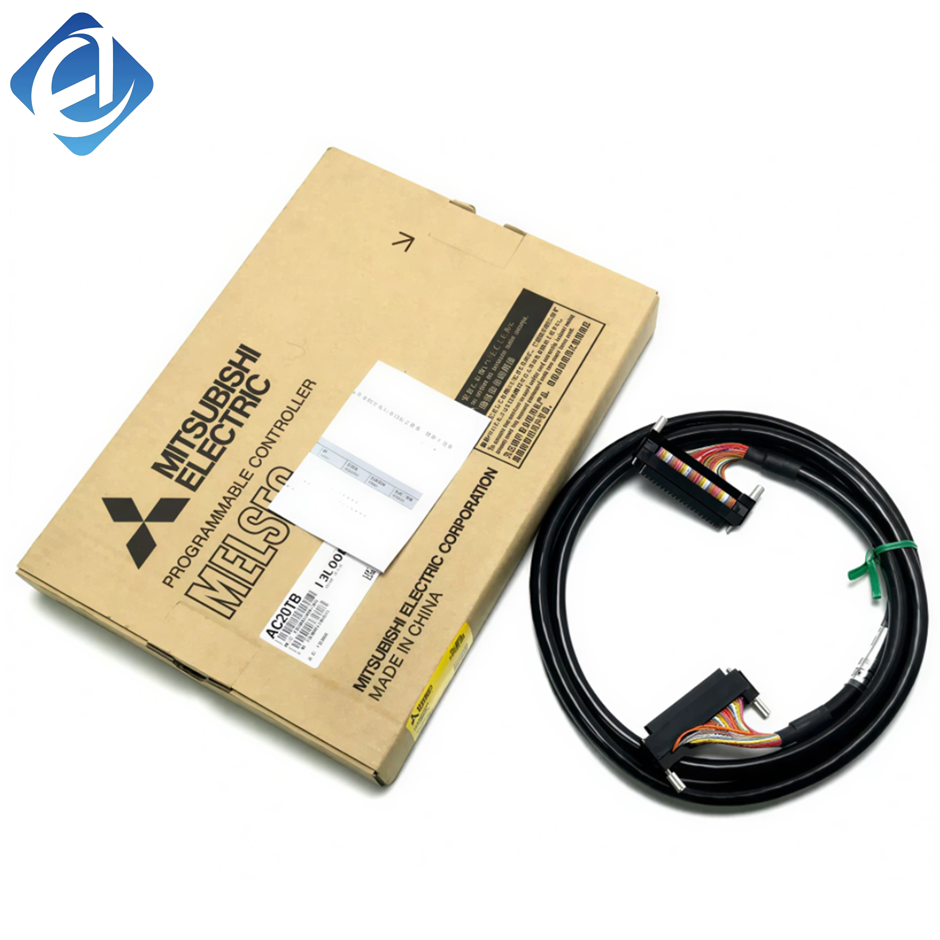 New Original AC20TB AC20 series control terminal block, dedicated wiring accessory for AC drives. Features compact structure, secure wiring connection, stable electrical performance, easy installation and maintenance