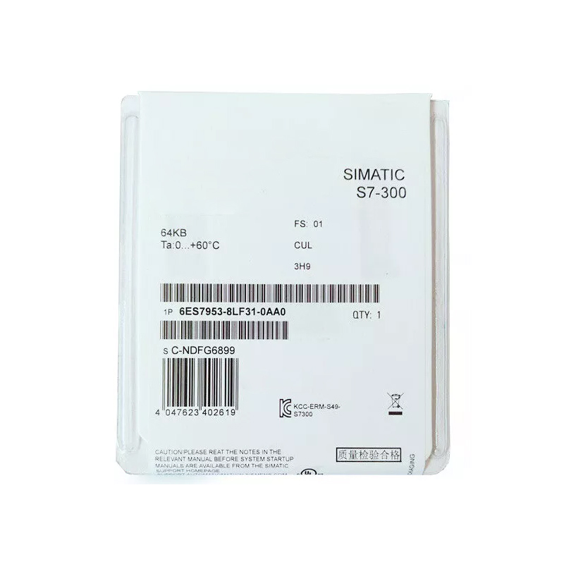 Uus originaalne 6ES7953-8LF31-0AA0 6ES7953-8LF31-0AA0 S7-300 PLC mälukaart. Turvaliselt salvestab programmifailid ja seadme parameetrid, pikaajaline stabiilne andmete salvestus, lihtne pistmise ja kasutamisega, rakendatav PLC-programmeerimise allalaadimisel