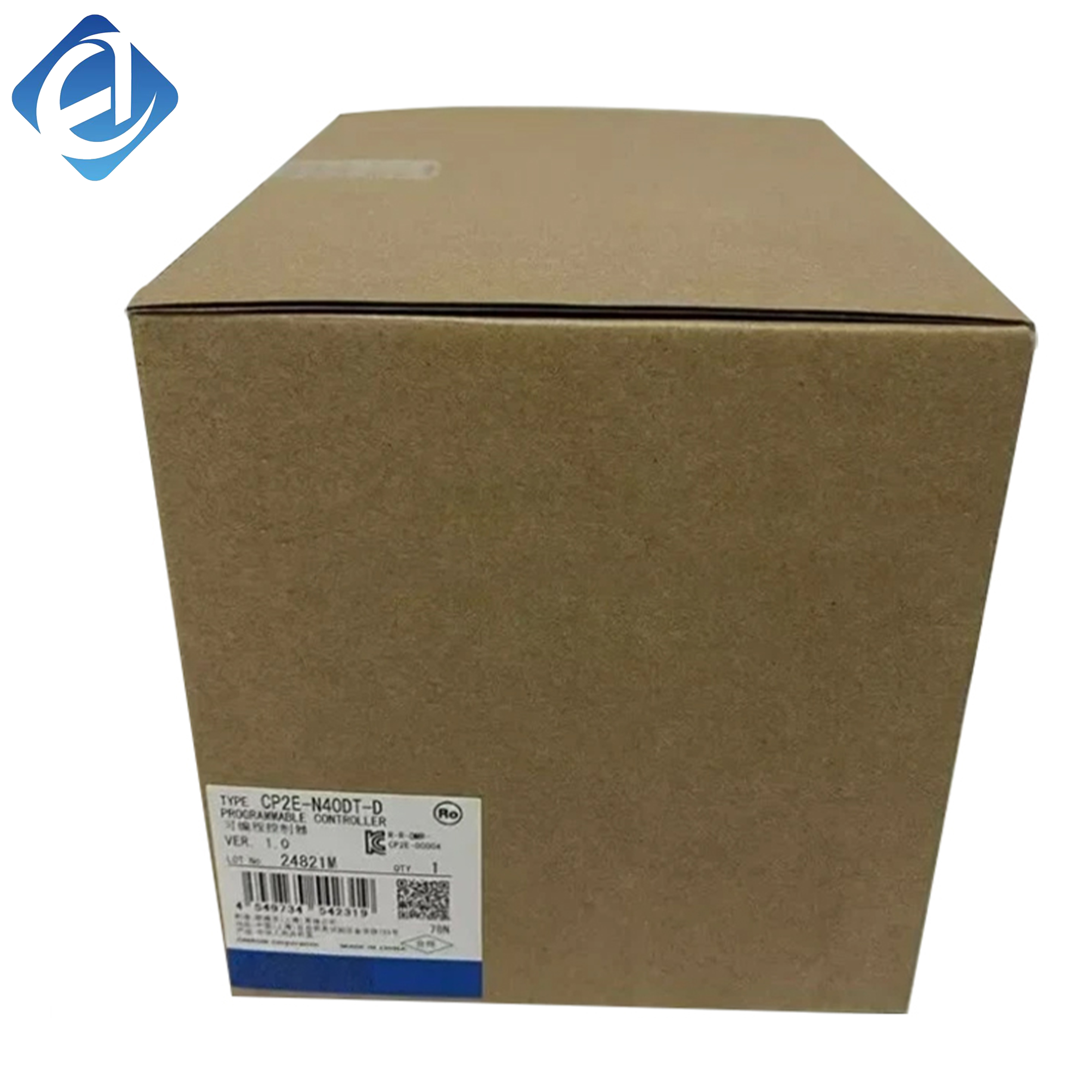 New Original Omron CP2E-N40DT-D compact PLC with abundant I/O and multi-communication functions. Durable and high-efficiency for logic control, ideal for small automated machinery, packaging equipment and basic industrial on-site control.