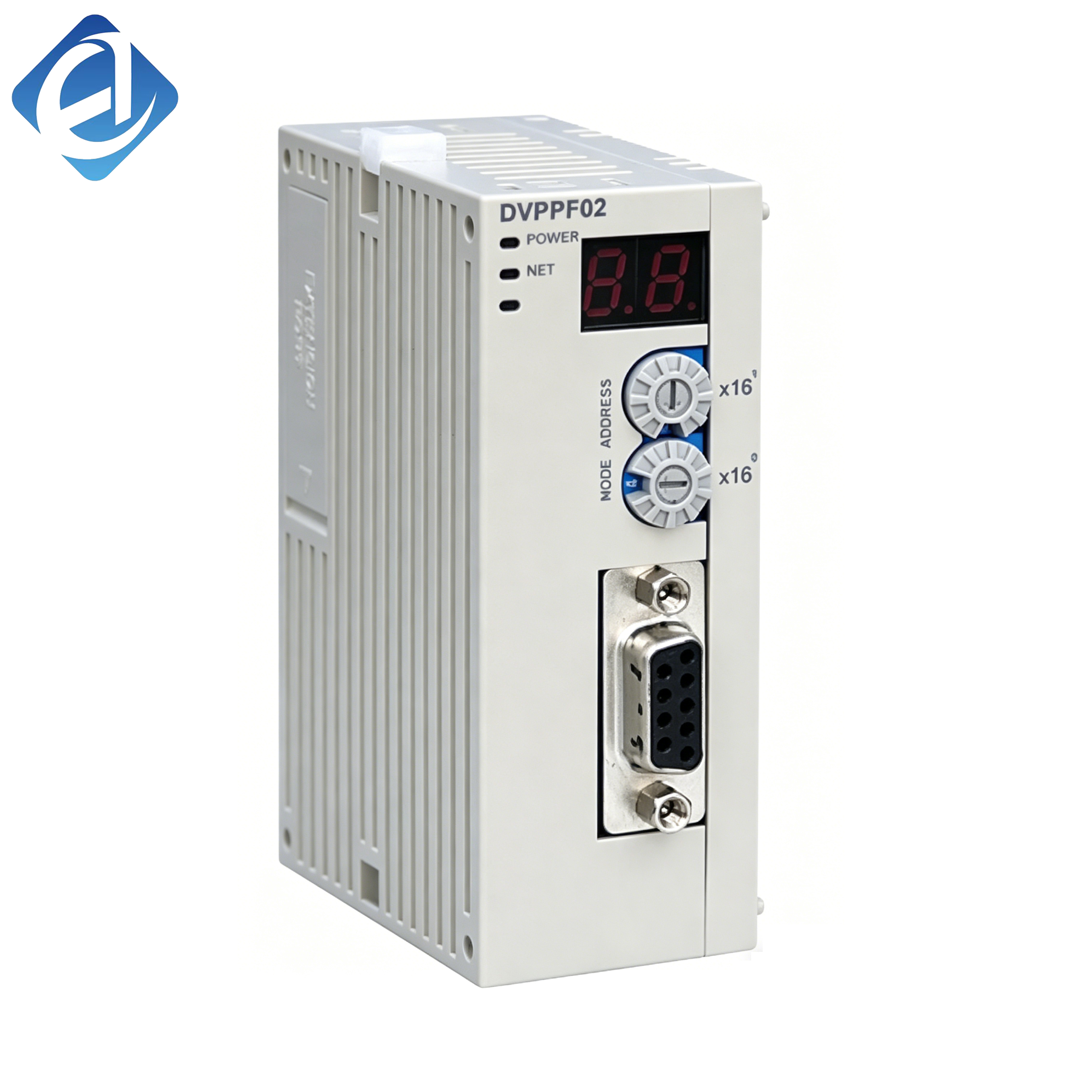 جديد وأصلي: وحدة التحكم المنطقي القابل للبرمجة (PLC)، الموديل DVPPF02-SL، الكود Dvpppf02sl، متوفرة في المخزن