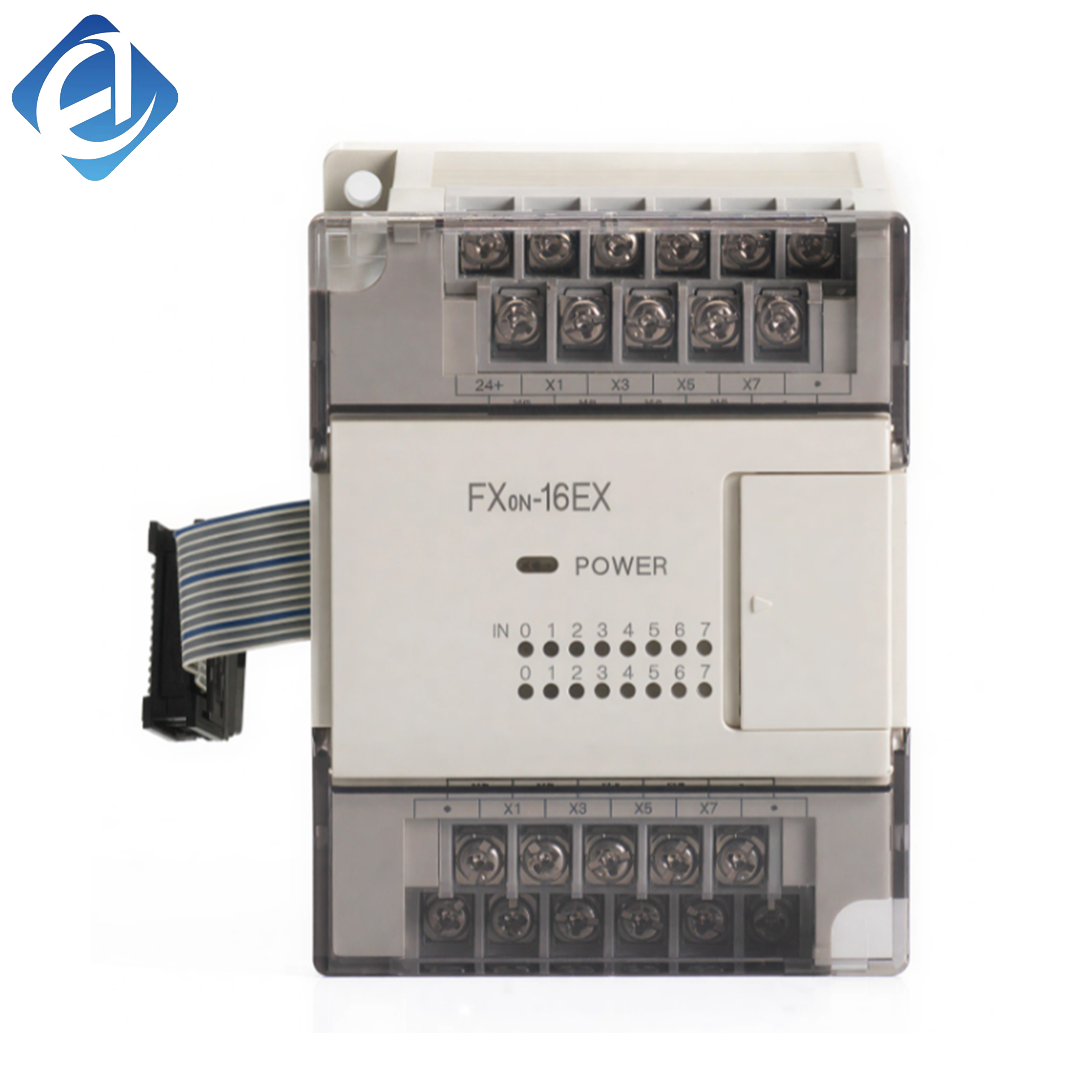 New Original FX0N-16EX is an FX0N series PLC extension input module with 16 digital input points. It expands system I/O capacity stably and reliably, compatible with Mitsubishi FX series host controllers. Compact in size 