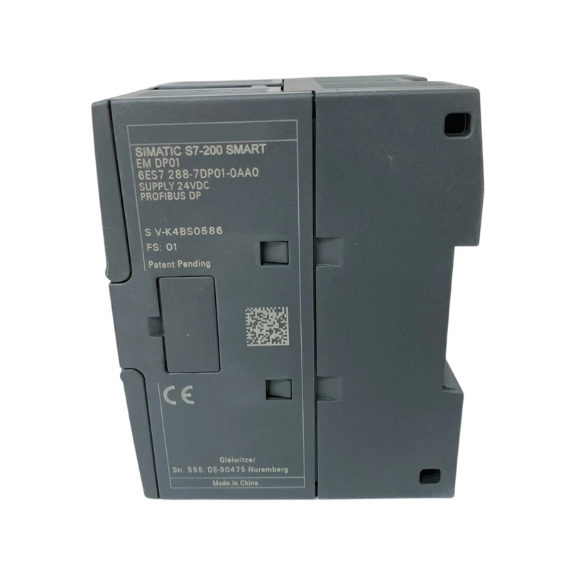 Καινούργιο και γνήσιο μοντέλο 6ES7 288-7DP01-0AA0 / 6ES7288-7DP01-0AA0, προσαρμοστής επικοινωνίας Profibus DP για τη σειρά S7-200 SMART. Διασφαλίζει σταθερή δικτύωση μέσω πεδίου, επεκτείνει την απομακρυσμένη σύνδεση I/O και διαθέτει ισχυρή αντίσταση σε παρεμβολές και απλή ρύθμιση.