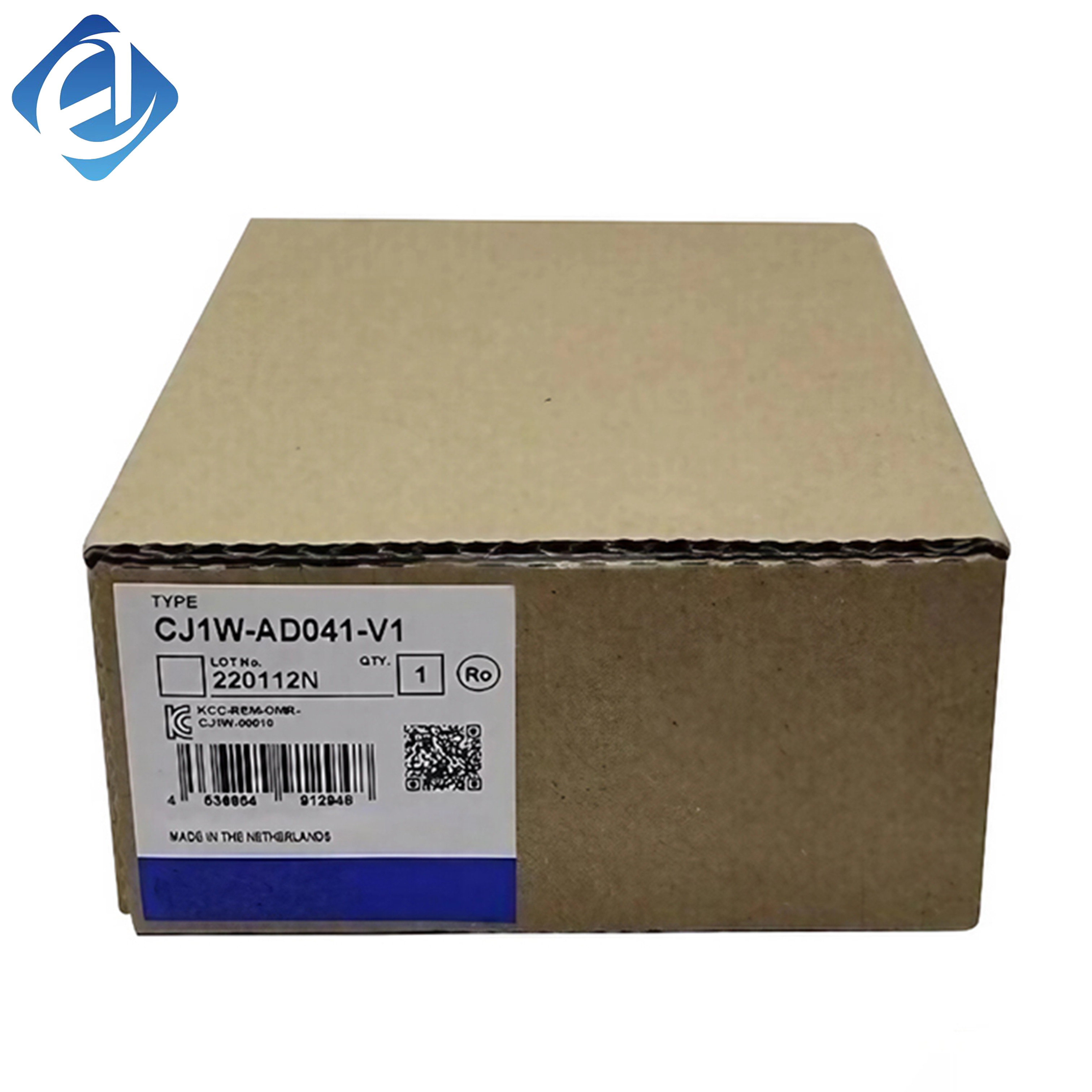 New Original Omron CJ1W-AD041-V1 analog input module with 4 channels. It features high precision and strong anti-interference, used for analog signal acquisition to expand CJ1 PLC for industrial monitoring and automatic control.