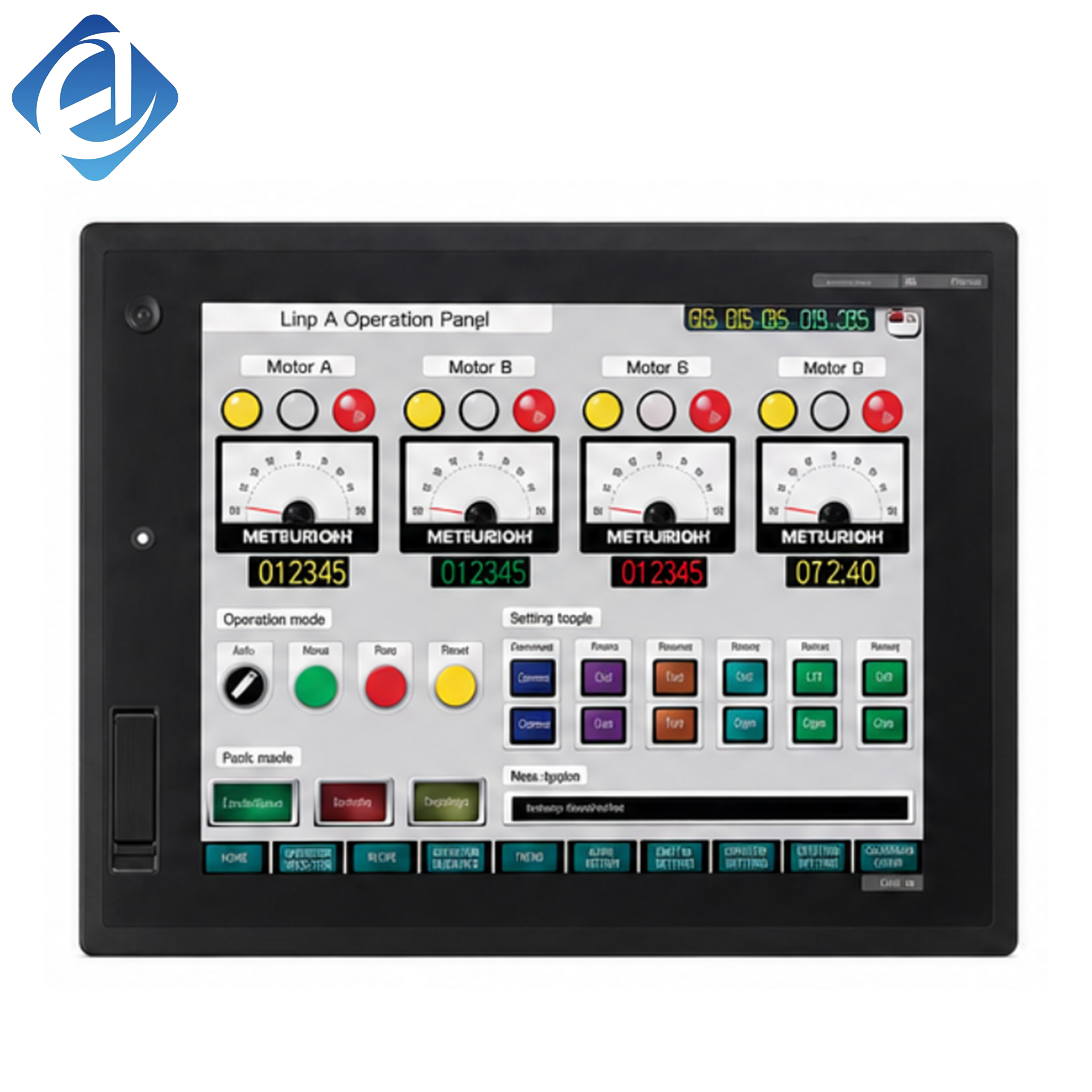 New Original GT1685M-STBD GT16 series HMI touch screen. High-resolution display and user-friendly operation interface, used for data monitoring, parameter setting 