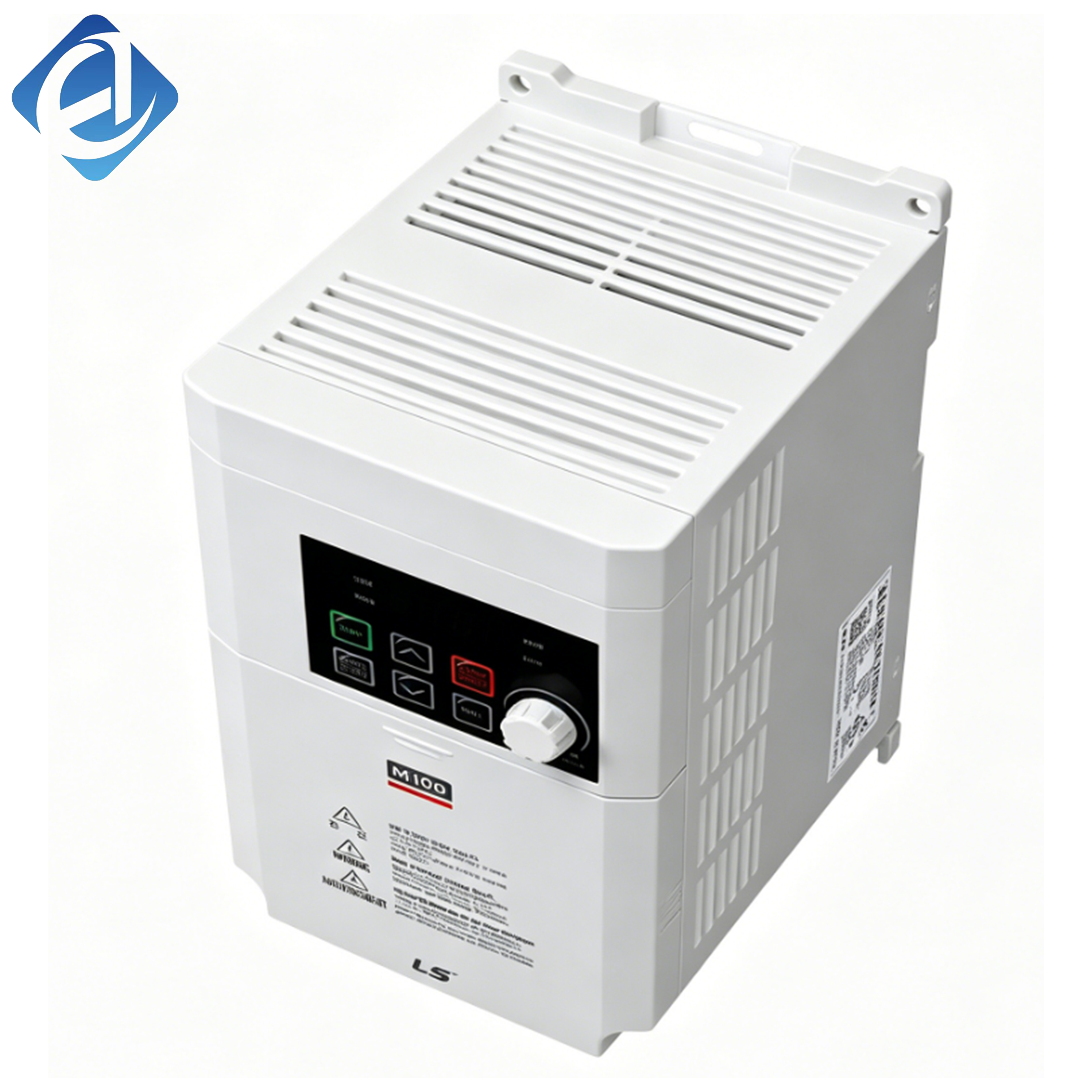 اینورتر فرکانسی جدید و اصلی مدل LSLV0002M100-1EOFAN از سری M100 با توان ۰٫۲ کیلووات، تکفاز و ولتاژ ۲۲۰ ولت. این محصول از روش‌های کنترل V/F و برداری بدون سنسور بهره می‌برد، خروجی ۰ تا ۴۰۰ هرتز را پشتیبانی می‌کند و ظرفیت بار اضافی ۱۵۰٪ دارد. این اینورتر مجهز به فیلتر EMC و چندین قابلیت حفاظتی است.