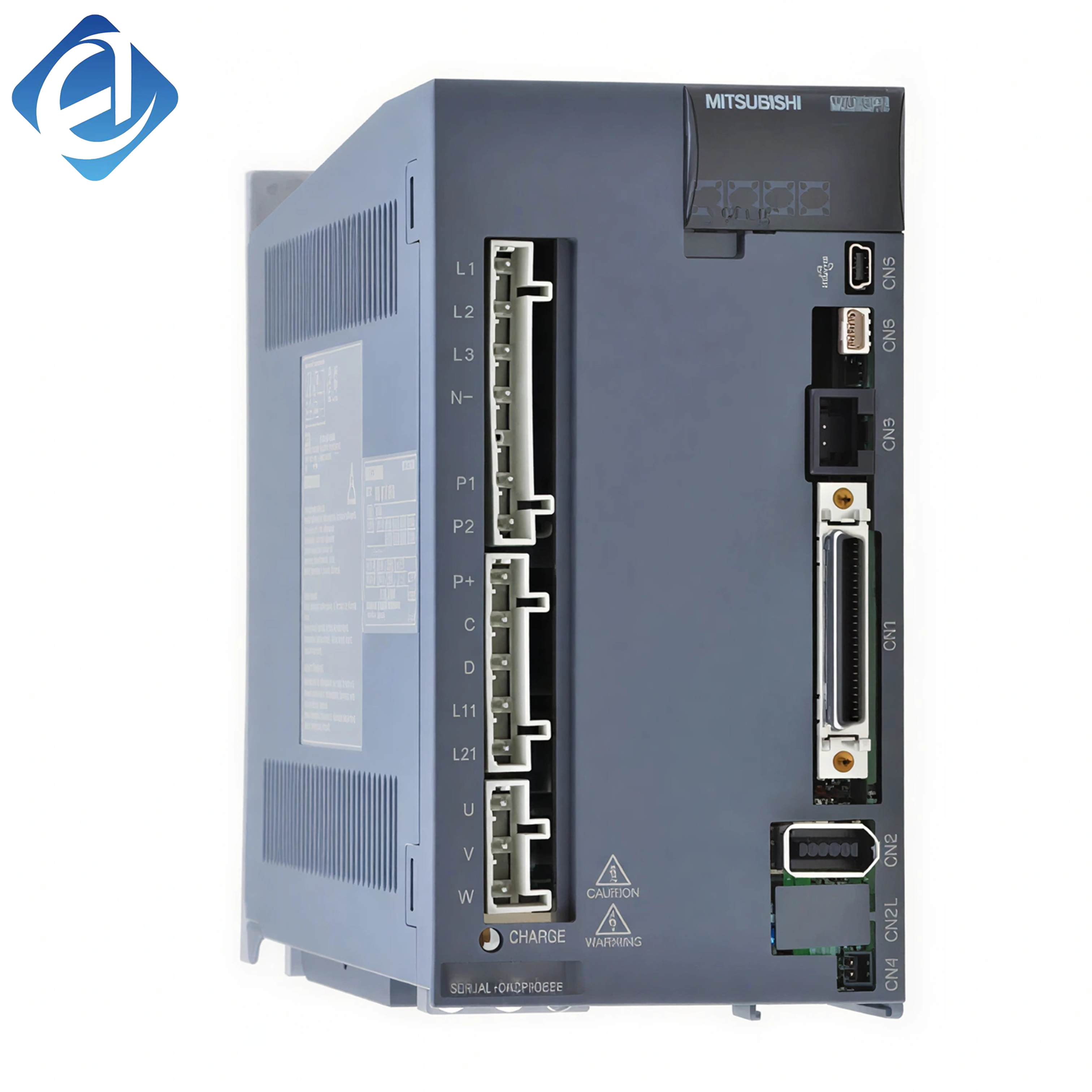 New Original MR-J3-15KA MR-J3 series servo drive. High-power model with stable performance and precise control, suitable for heavy-duty industrial automation equipment and mechanical transmission systems.