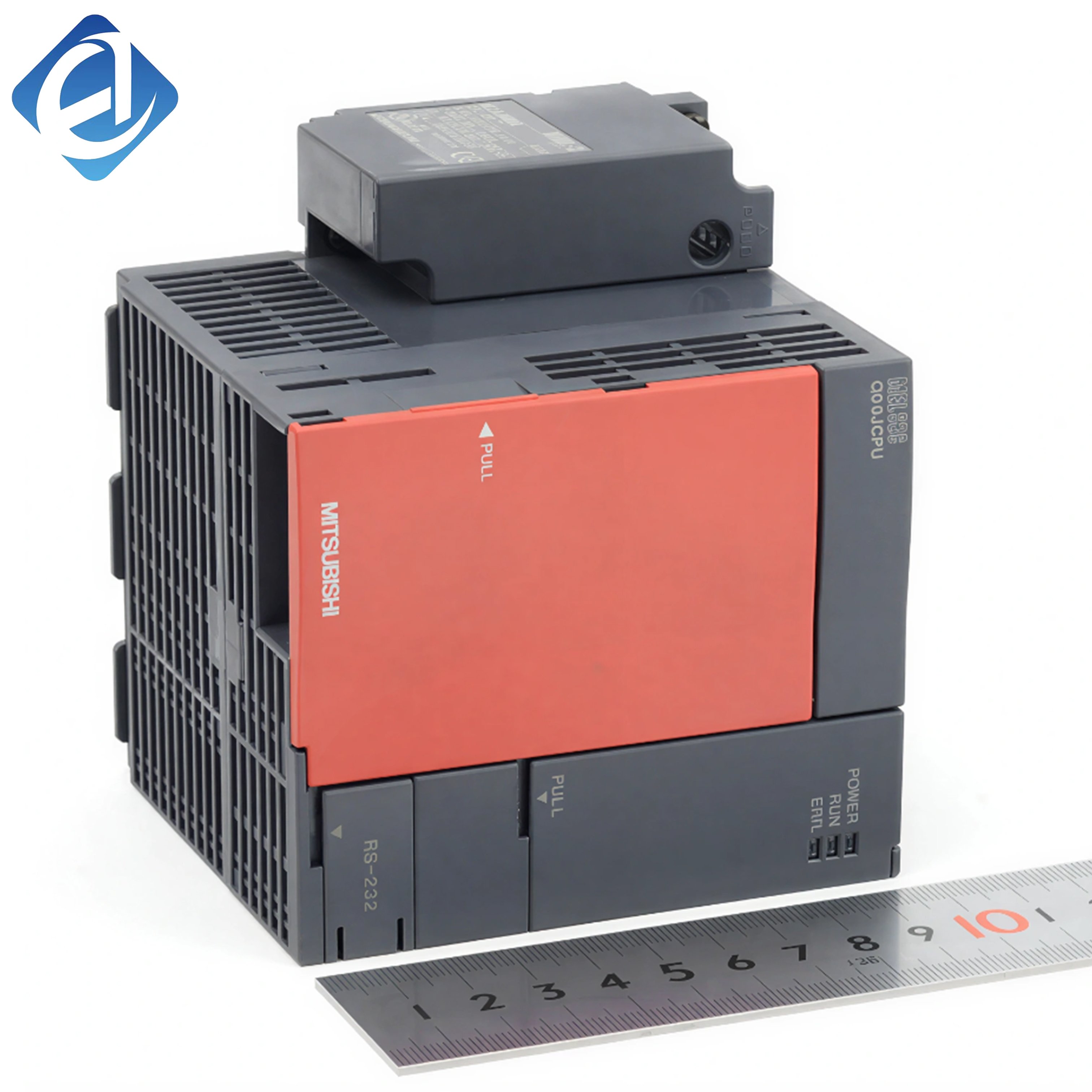 New Original Q00JCPU series compact basic CPU module. It offers efficient logic operation, reliable data processing and standard control functions with compact structure. Supporting basic I/O control