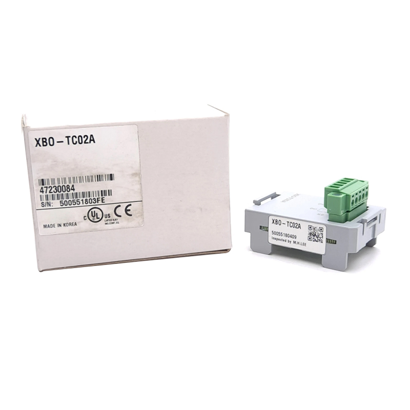 New Original XBO-TC02A XBO series temperature control expansion module. It provides 2-channel thermocouple input with high-precision temperature sampling and signal conversion. Featuring industrial anti-interference